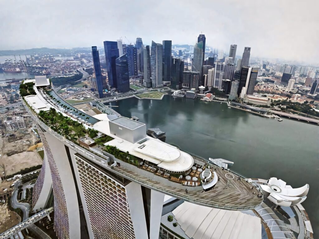 Stunning Marina Bay Sands Wallpaper: Infinity Pool & City Skyline