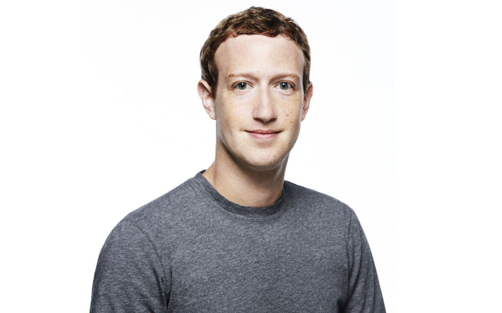 Professional Mark Zuckerberg Portrait Wallpaper - Clean Background