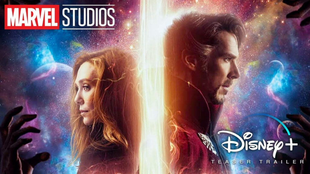 Marvel's Mystical Duo: Doctor Strange and Scarlet Witch in Epic Disney Fashion - HD Desktop Wallpaper