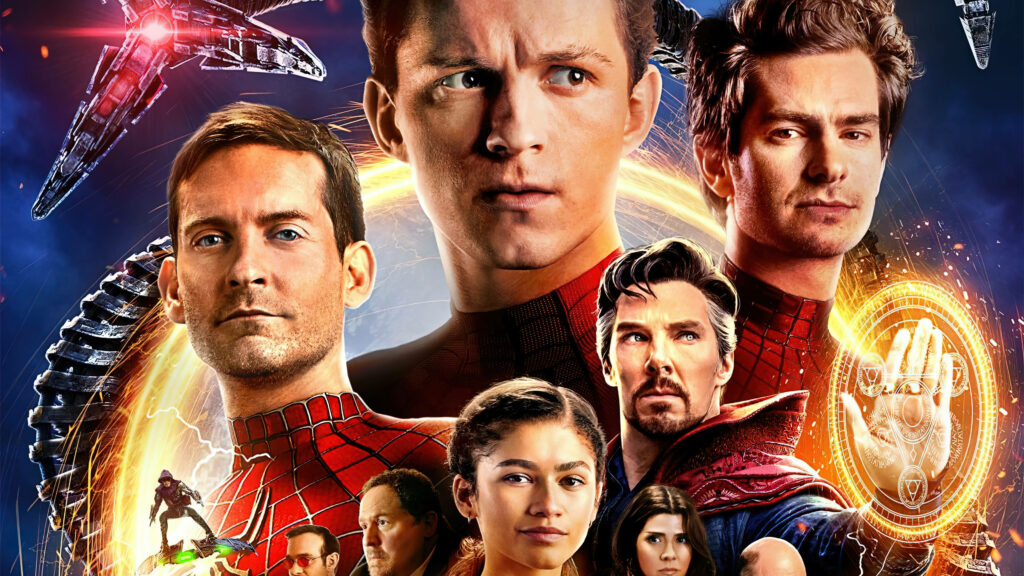 Dynamic Marvel No Way Home Wallpaper: Spider-Men & Doctor Strange