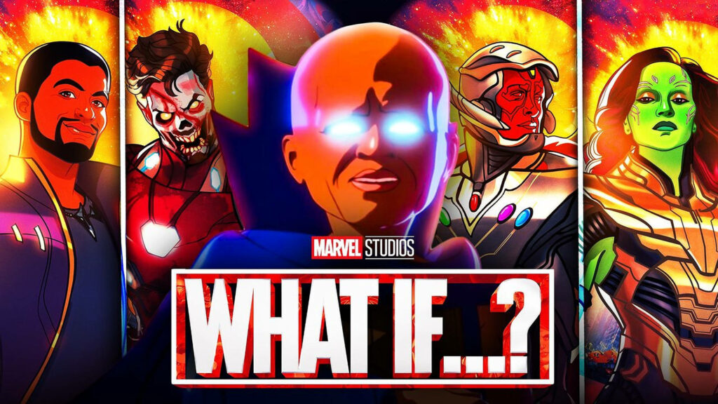 Marvel's What If...? Wallpaper: The Watcher & Iconic Multiverse Heroes