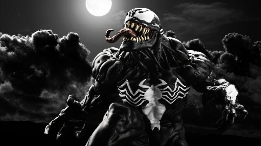 Marvel's Venom in Stunning Digital Artwork HD Wallpaper
