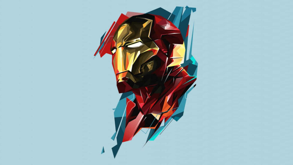 Iron Man: Tech Genius in Action - Vibrant Laptop 1366 X 768 Wallpaper