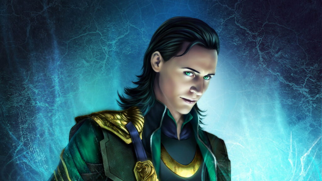 God of Mischief: Loki Laevatein Unleashed in Marvel's Thor - Captivating QHD Wallpaper Snapshot
