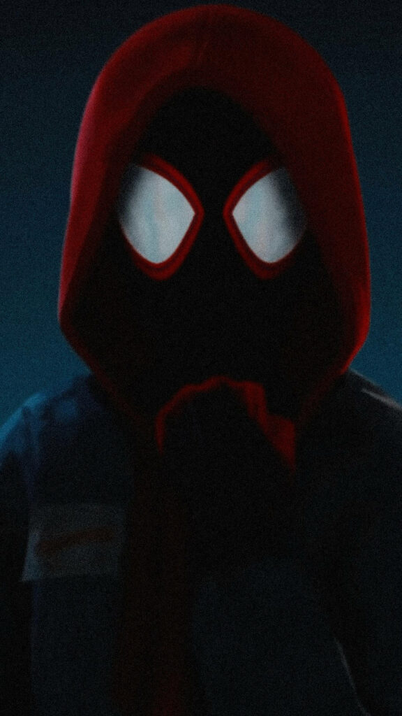 Miles Morales Spider-Man Close-Up Suit Image Wallpaper