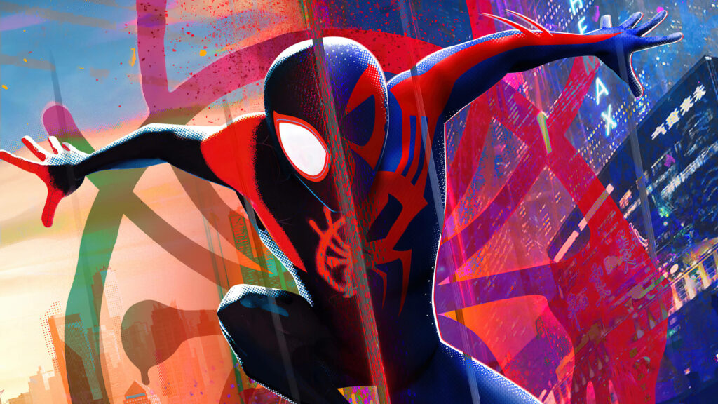 Marvel's Spiderman Swings High: A Dynamic Desktop Wallpaper Catches the Action