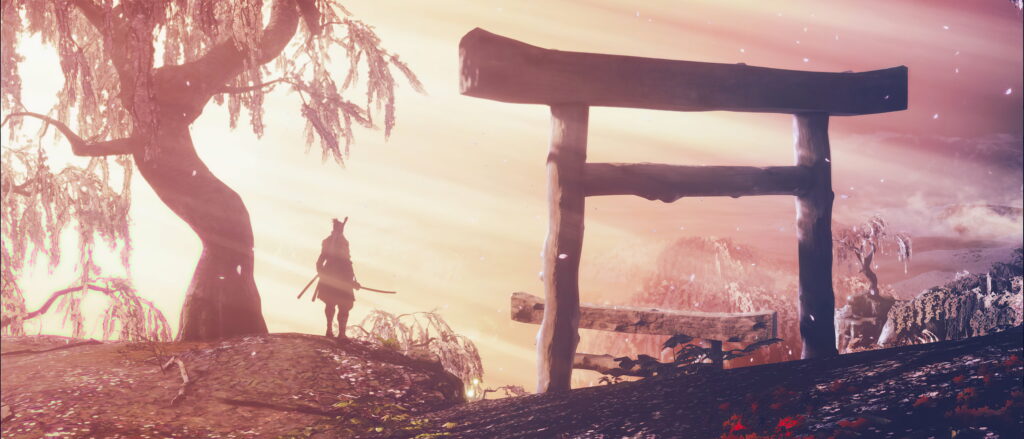 Master Samurai Unleashed: Immersive 4K Wallpaper from Sekiro Shadows Die Twice