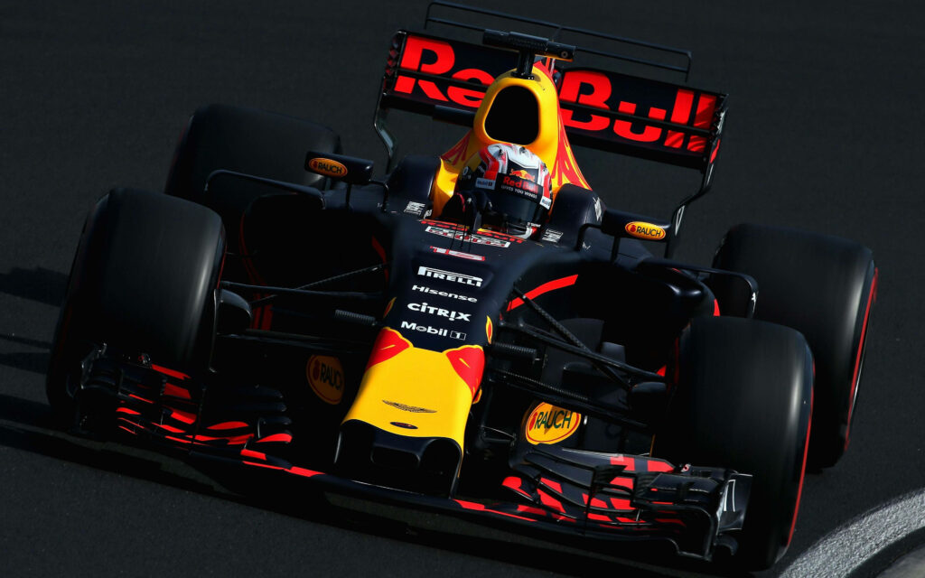 Max Verstappen's Electrifying Red Bull F1 Showrun in Beirut: A Thrilling Wallpaper