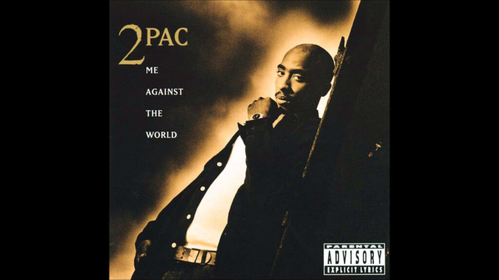 Me Against The World: Captivating Visual Delight with 2Pac's Album Cover Wallpaper