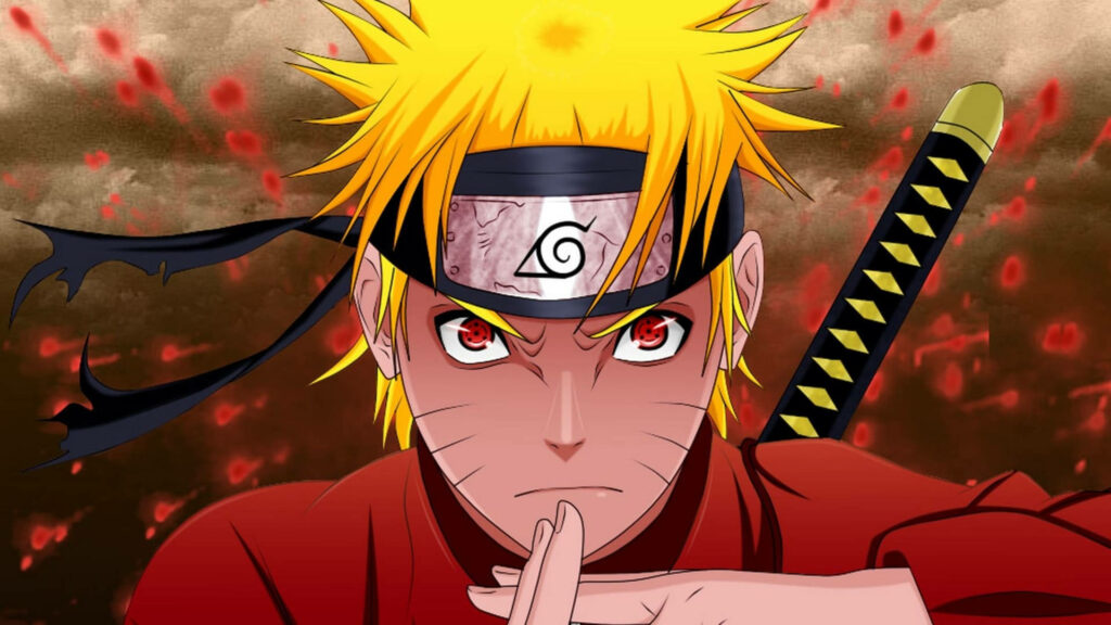 Heartbreaking Naruto: Unyielding Determination in a Jutsu Hand Sign Wallpaper