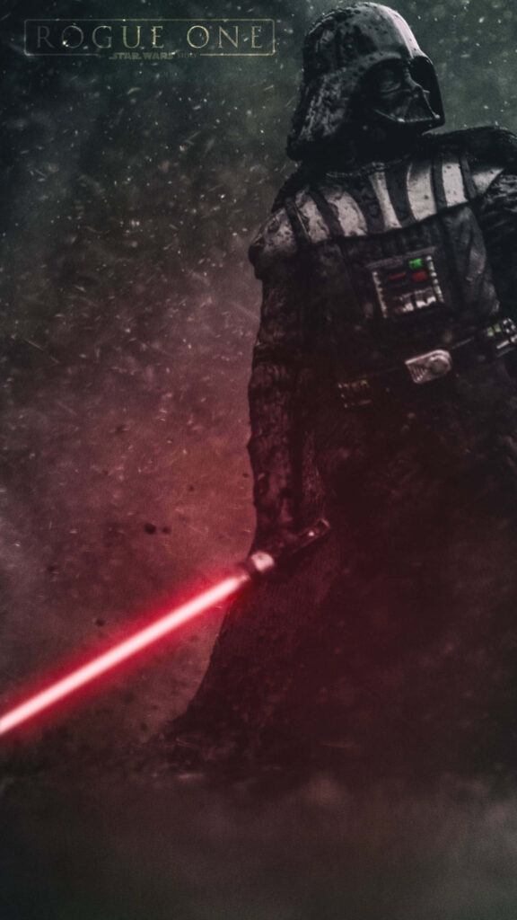 Darth Vader Rogue One Wallpaper: Menacing Sith Lord Background
