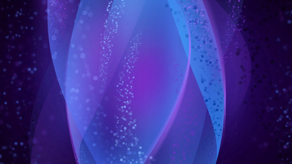 Mesmerizing Abstract Wallpaper: Blue & Purple Light Patterns