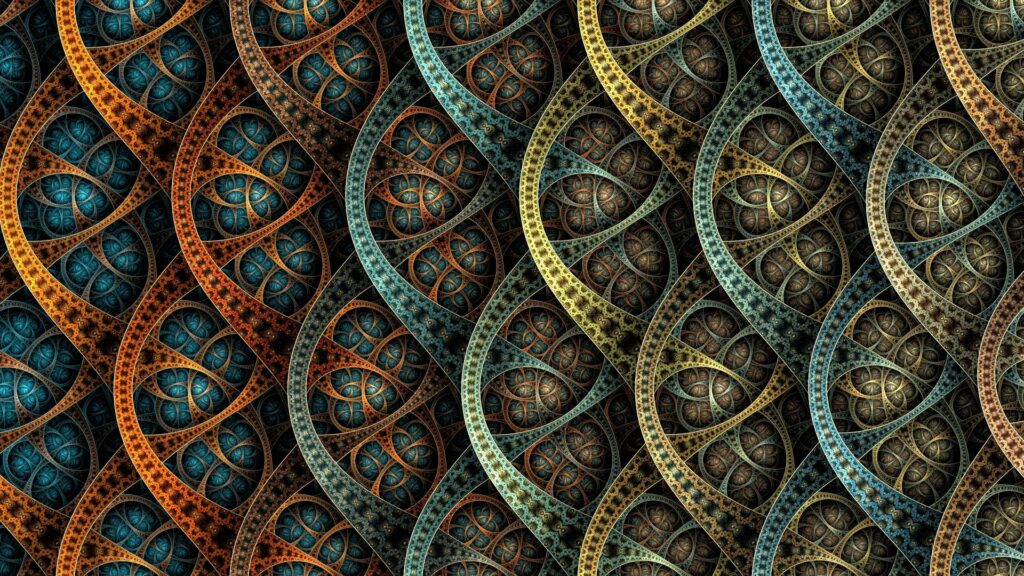 Mesmerizing Geometric Background: Intricate 1920x1080 Wallpaper
