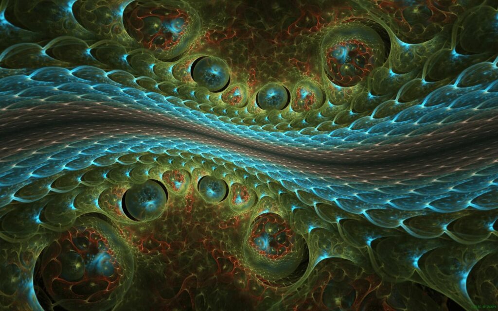 Intricate 1920x1200 Wallpaper: Mesmerizing Interwoven Patterns