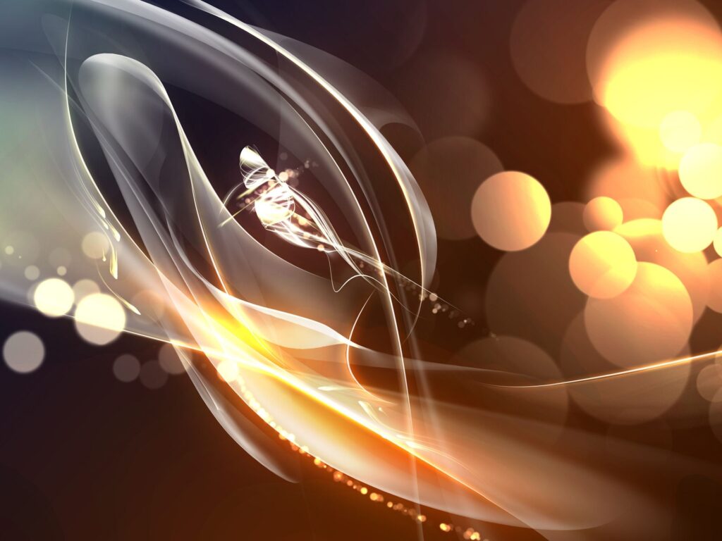 Mesmerizing Abstract Wallpaper: Swirling Lines & Glittering Effects