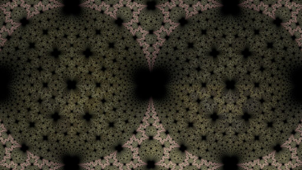 Intricate Overlapping Circles Wallpaper – Dark 3840x2160 Design