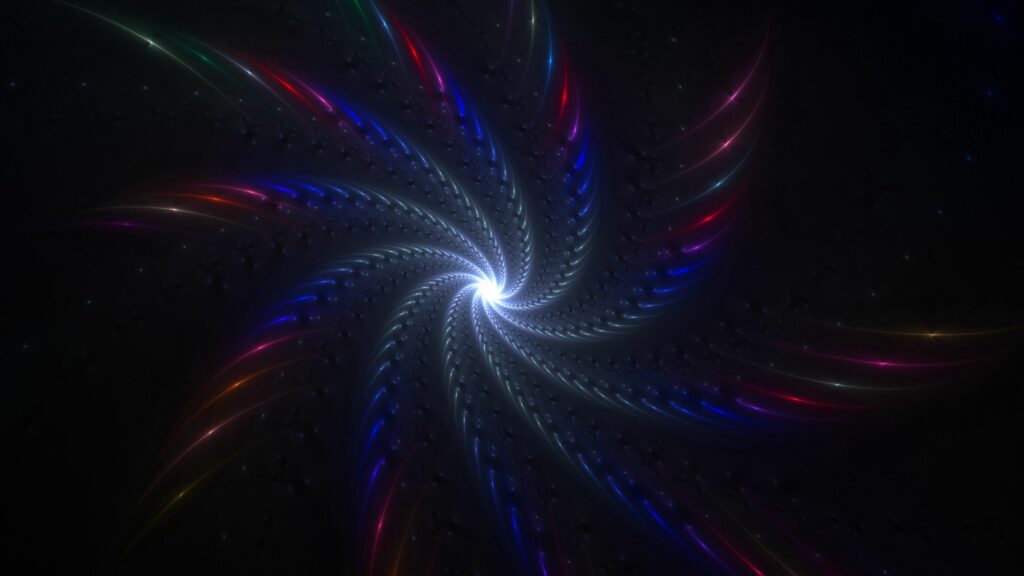 Mesmerizing Vortex Wallpaper with Glowing Core - 3840x2160 Background