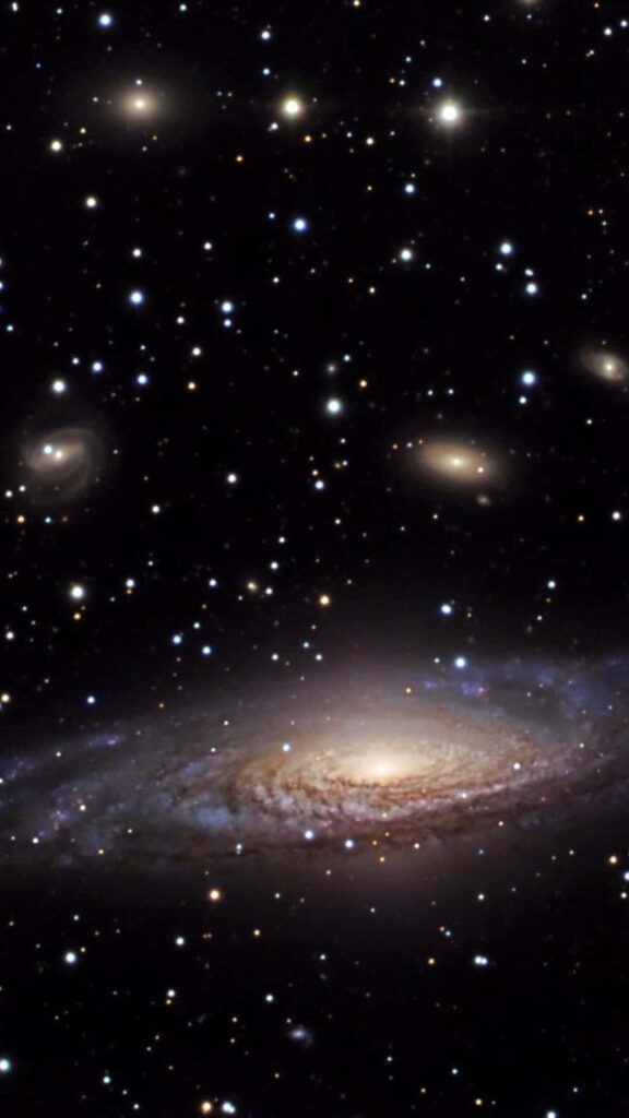 Mesmerizing 3D Galaxy Wallpaper: Cosmic Stars & Celestial Beauty