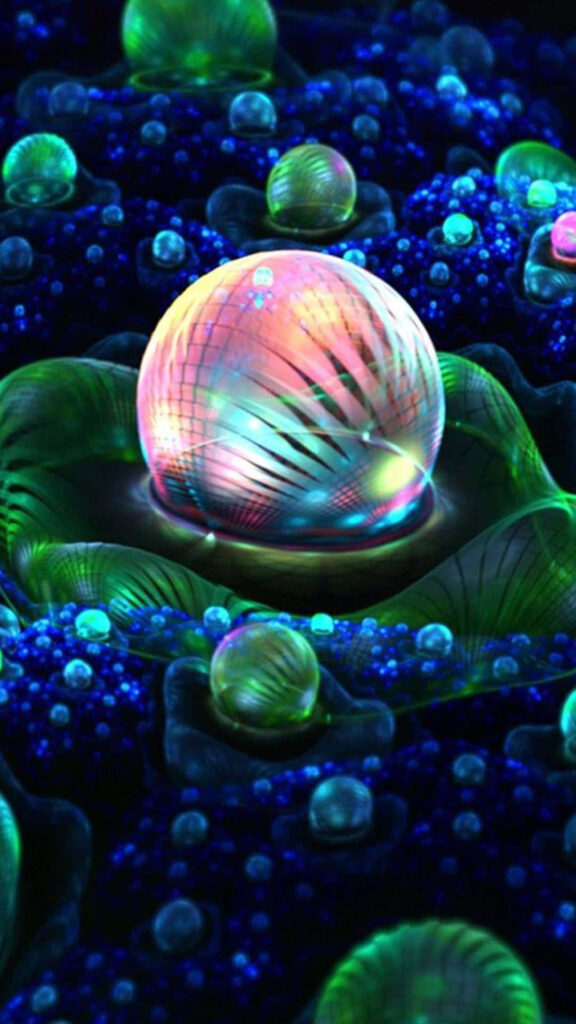 Mesmerizing 3D Galaxy Wallpaper - Vibrant Cosmic Background Art