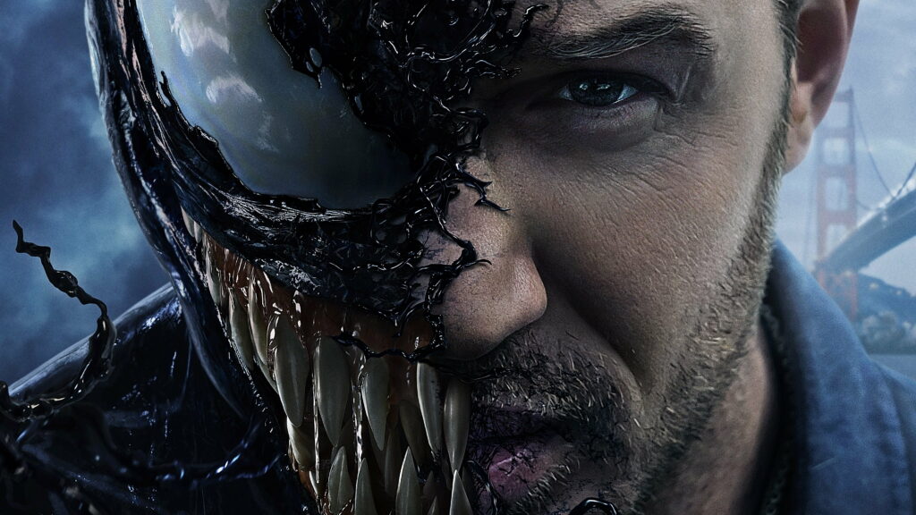 Venom: Tom Hardy Unleashes the Dark Side in Stunning 5K Wallpaper