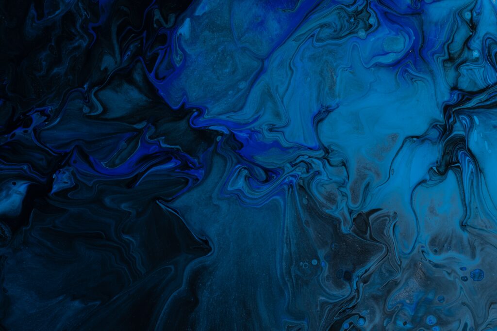 Mesmerizing Abstract Blue Wallpaper for Captivating Backgrounds