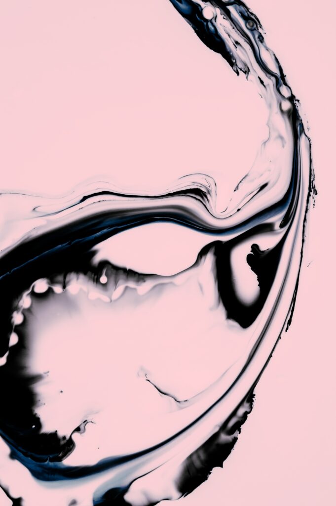 Abstract Liquid Paint Wallpaper | Dynamic Blends & Vivid Colors