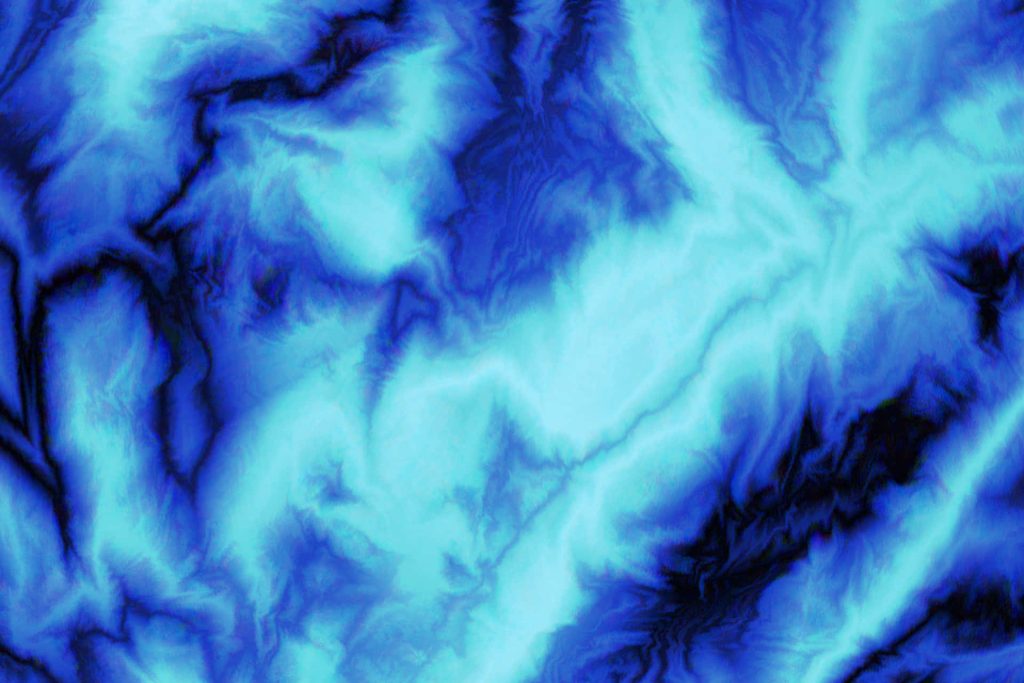 Abstract wallpaper with navy and cyan swirls creating a modern smoky fluid digital art background