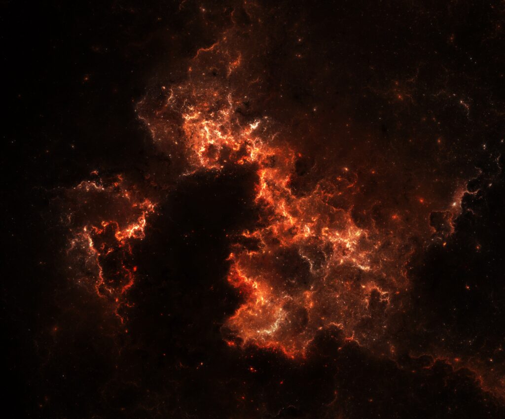 Stunning 4000x3322 Cosmic Nebula Wallpaper - Vibrant Abstract Background