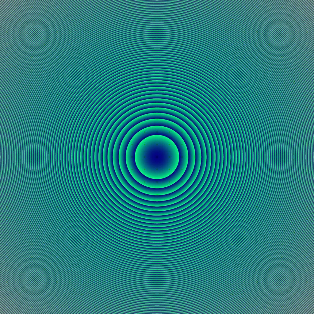 Mesmerizing Blue Abstract Optical Illusion Wallpaper 4096x4096