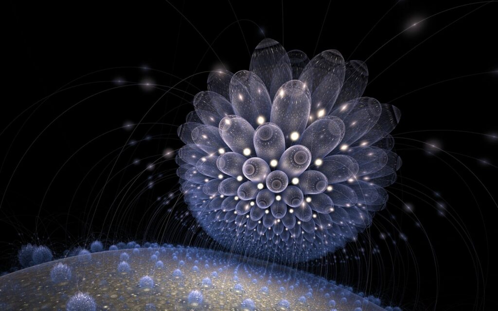 Mesmerizing 1920x1200 Abstract Orb Wallpaper with Ethereal Depth
