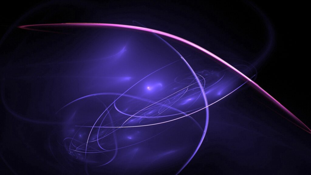 Mesmerizing Purple & Pink Abstract Light Lines Wallpaper - 1920x1080
