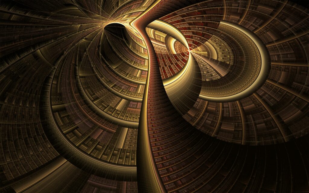 Intricate Spiral Vortex Wallpaper | Earthy Textured Background