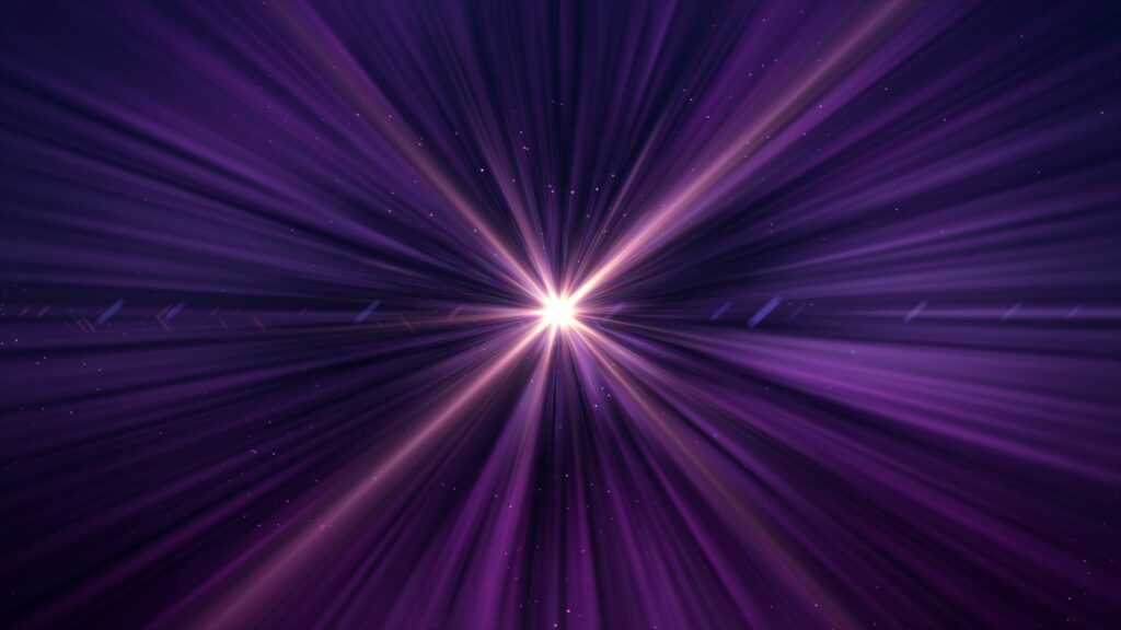 Mesmerizing Purple Starburst Wallpaper | Radiant Abstract Background