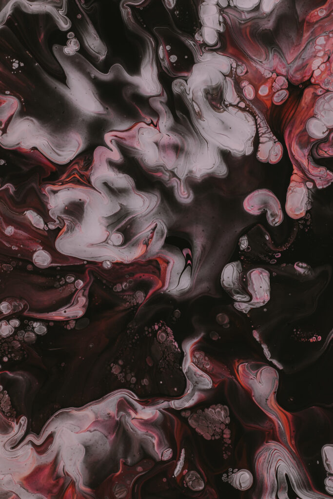 Mesmerizing Black, White, & Red Abstract Wallpaper - 3000x4500 Background