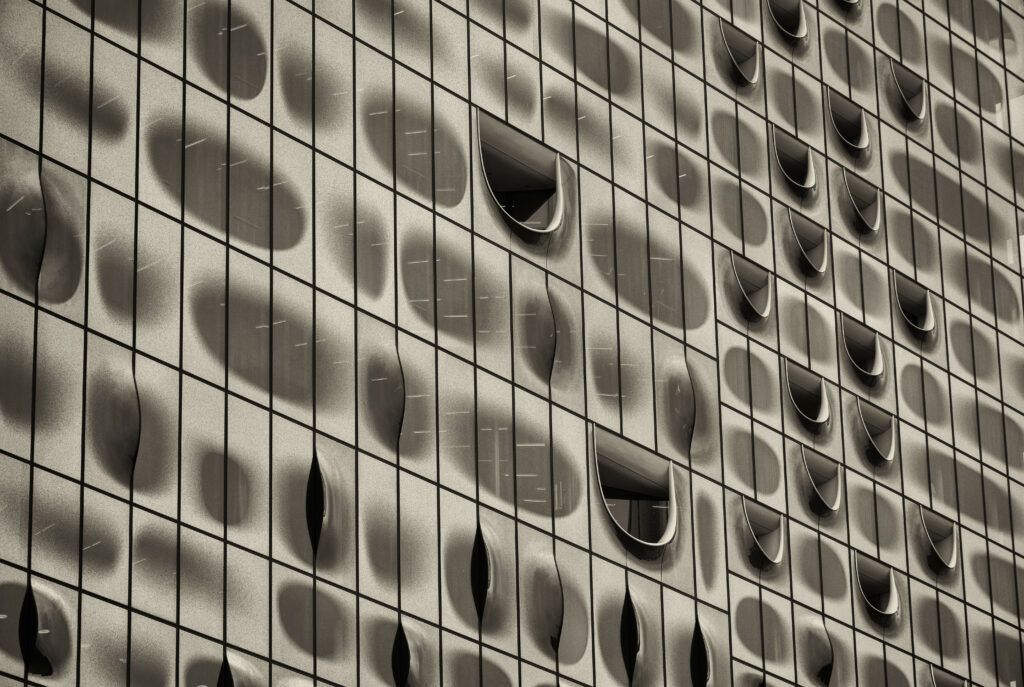 Stunning Abstract Line and Shape Wallpaper with Depth and Curvature