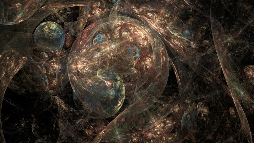 Mesmerizing Abstract 1920x1080 Wallpaper: Colorful Swirls & Lights