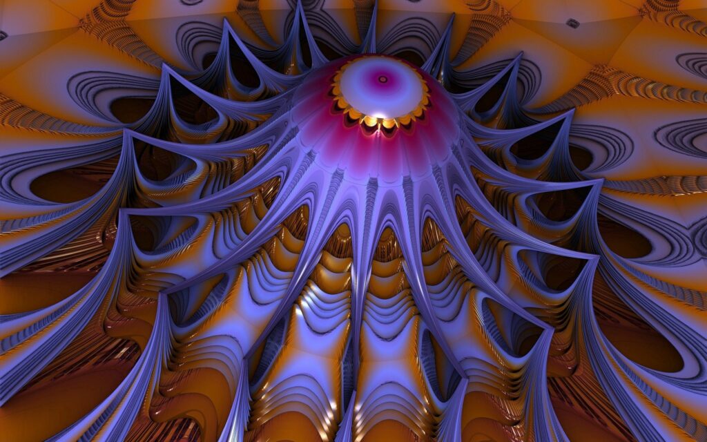 Vibrant Abstract Waves Wallpaper - 2560x1600 HD Background