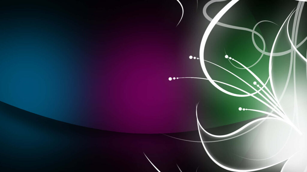 Mesmerizing Abstract Wallpaper: Swirling Tendrils & Dark Gradient