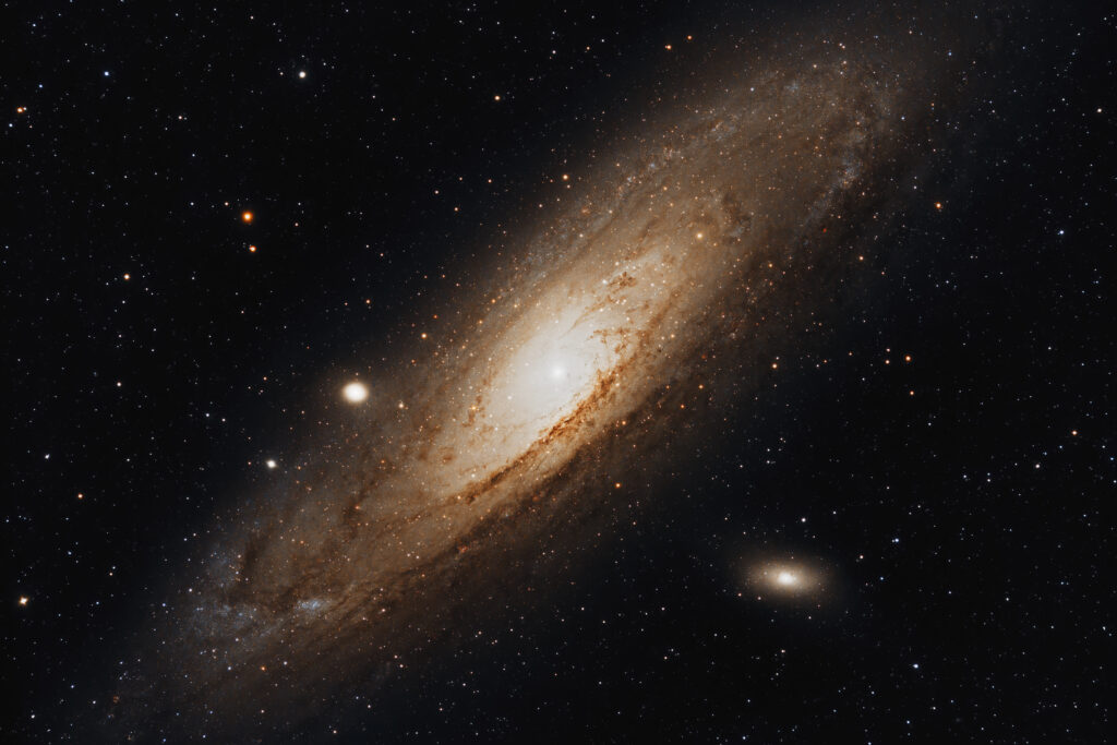 Stunning Andromeda Galaxy Wallpaper: Celestial Beauty Background