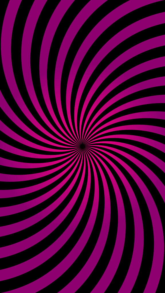 Mesmerizing Black & Pink Swirly Rays Aesthetic Wallpaper Background