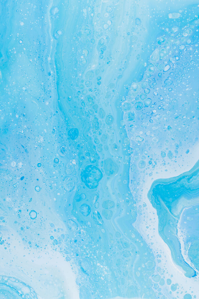 Mesmerizing Blue Liquid Texture Wallpaper - Calm & Captivating Background