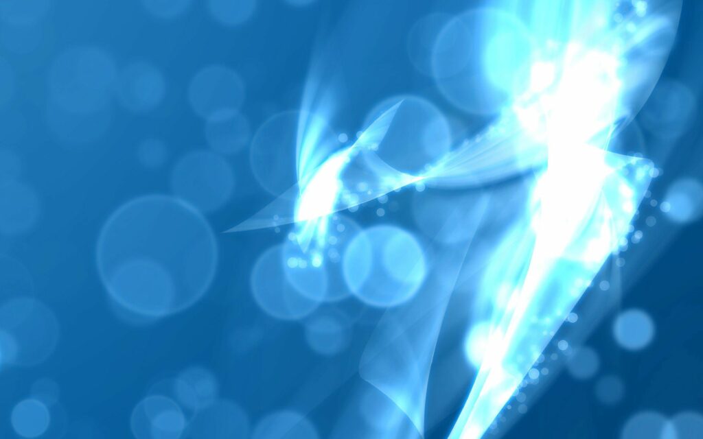 Calming Blue Abstract Wallpaper: Circles & Light - 1920x1200 HD