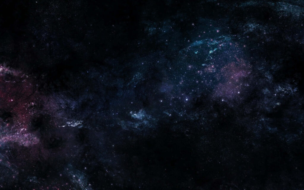 Stunning Blue & Purple Cosmic Wallpaper Background with Stars