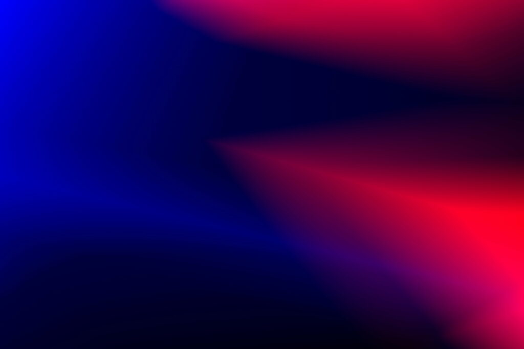 Vibrant Fusion: Mesmerizing 5K Wallpaper Infused with Blue and Red Gradient