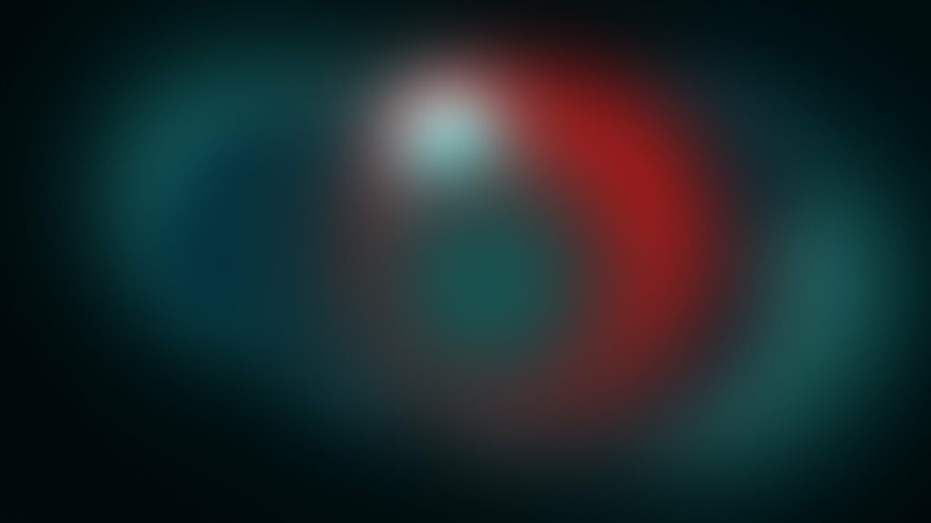 4K abstract wallpaper with smooth teal and red gradients minimalist modern digital background