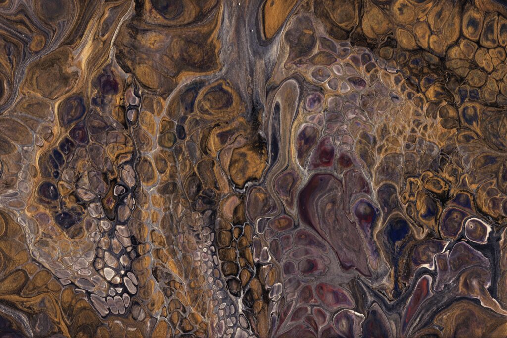 Mesmerizing Brown Liquid Paint Abstract Wallpaper - 4500x3000 Background