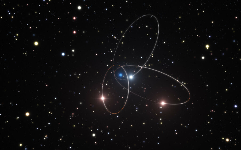 Celestial Space Wallpaper: Mesmerizing Stars & Elegant Rings Background