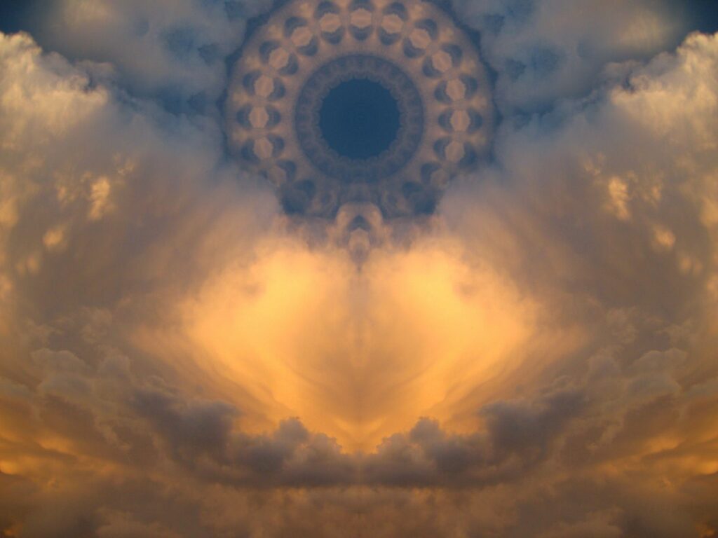 Ethereal Cloud Wallpaper: Mesmerizing Celestial Design Background