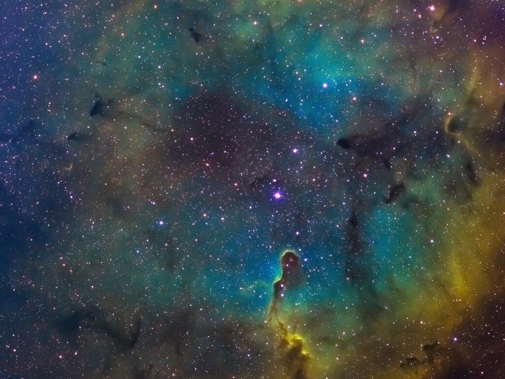 Colorful Nebula Wallpaper: Stunning Starry Sky Background
