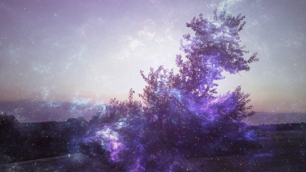 Mesmerizing 2560x1440 Natural-Cosmic Landscape Wallpaper